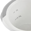 Ciotola Keeper antiscivolo 1,5l bianco grigio