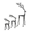 Boltze home figura de ciervo frody juego de 3 piezas h29-63cm