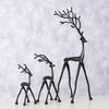 Boltze home figura de ciervo frody juego de 3 piezas h29-63cm