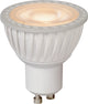 Lucide mr16 - led lamp - ø 5 cm - led dimbaar - gu10 - 1x5w 3000k - wit