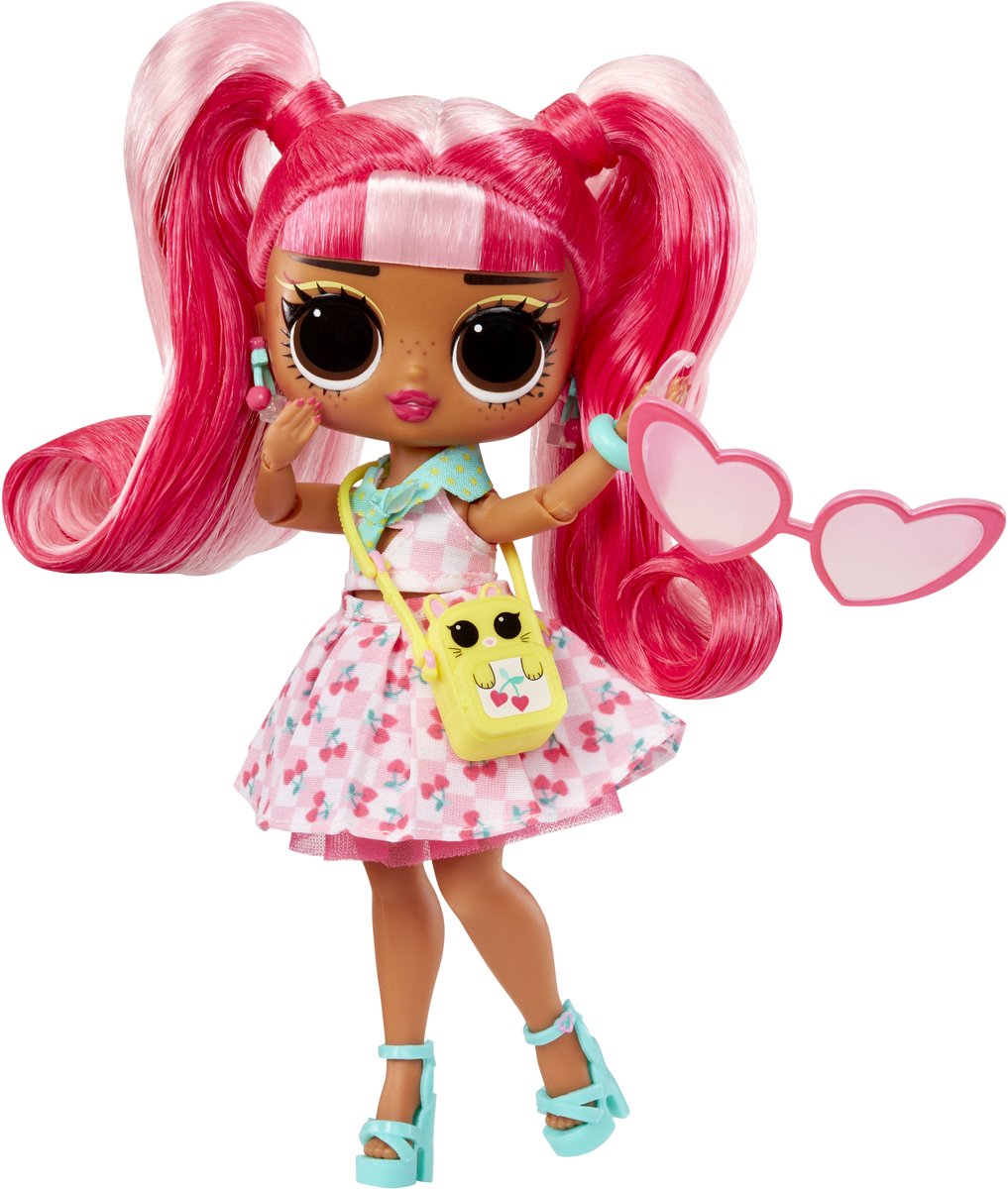 Mga entretenimiento jajaja muñeca sorpresa preadolescentes core fashion - cherry b.b.
