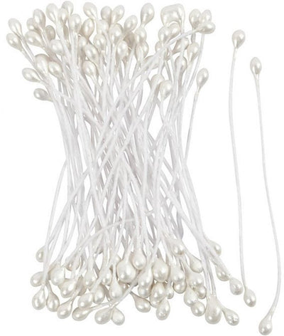 Creative Company Bloemmeeldraaden White Pearl, 100 °.