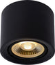 Lucide fedler - faretto da soffitto (plafoniera) - ø 12 cm - led dimmerabile caldo - gu10 (es111) - 1x12w 2200k 3000k - nero
