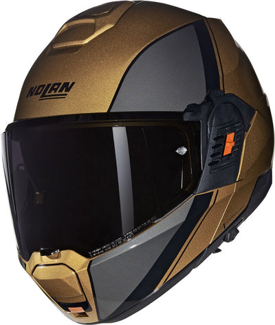 Casco Nolan n120-1 verniciatura special 342 grigio sabbia lucido sistema - taglia l - casco