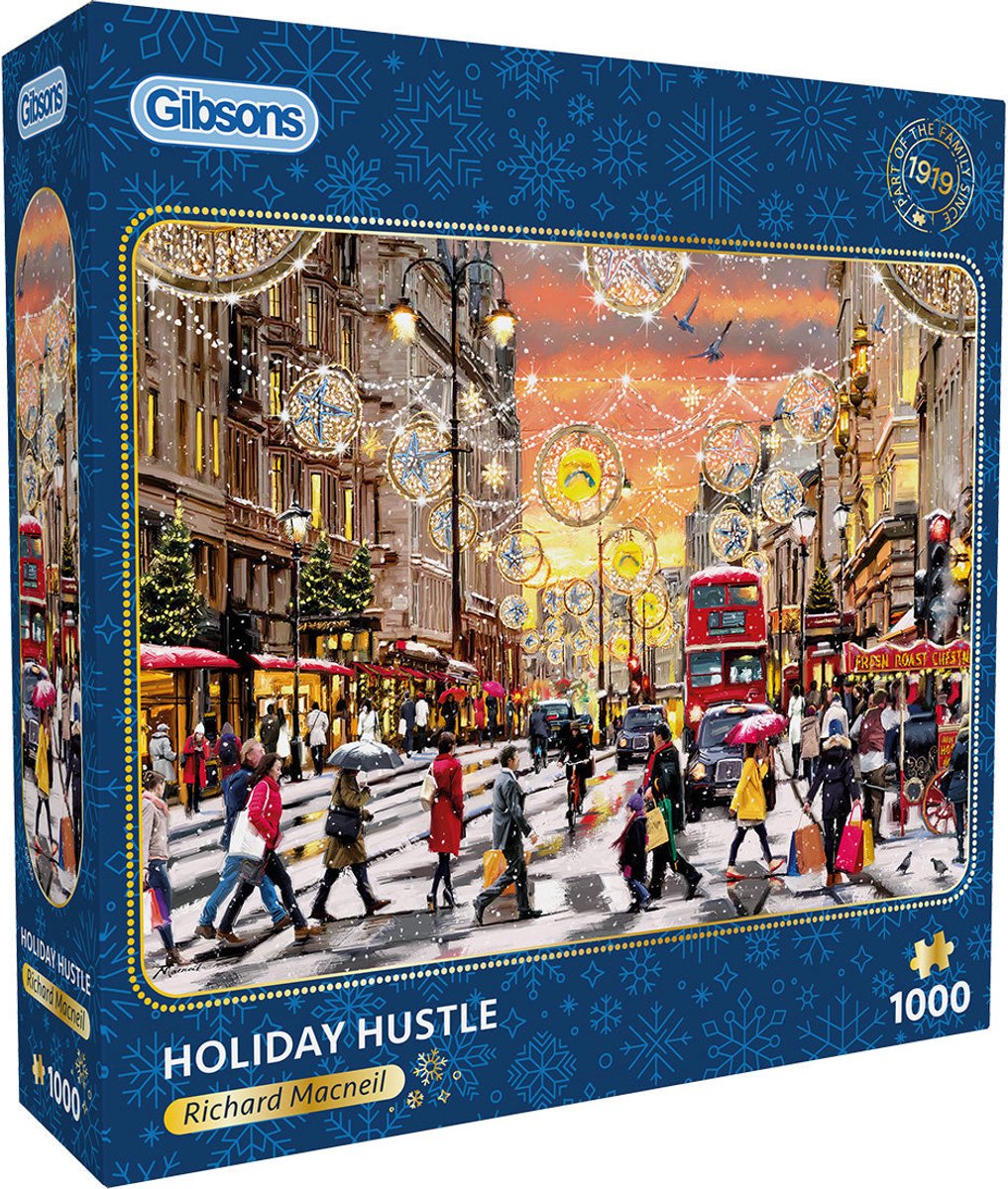 Gibsons - holiday hustle (di Richard Macneil) - 1000 pezzi 68×49 cm (l×a) - puzzle per adulti