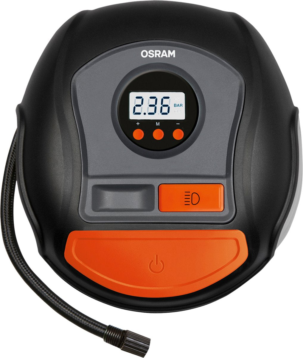 Serie gonfia pneumatici Osram - compressore - gonfiatore rapido - illuminazione LED - arresto automatico