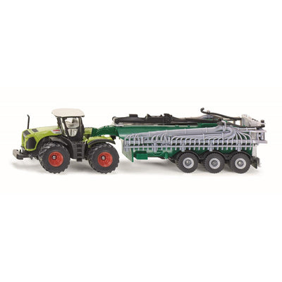 Trattore Siku Claas Xerion + cisterna (1:87)