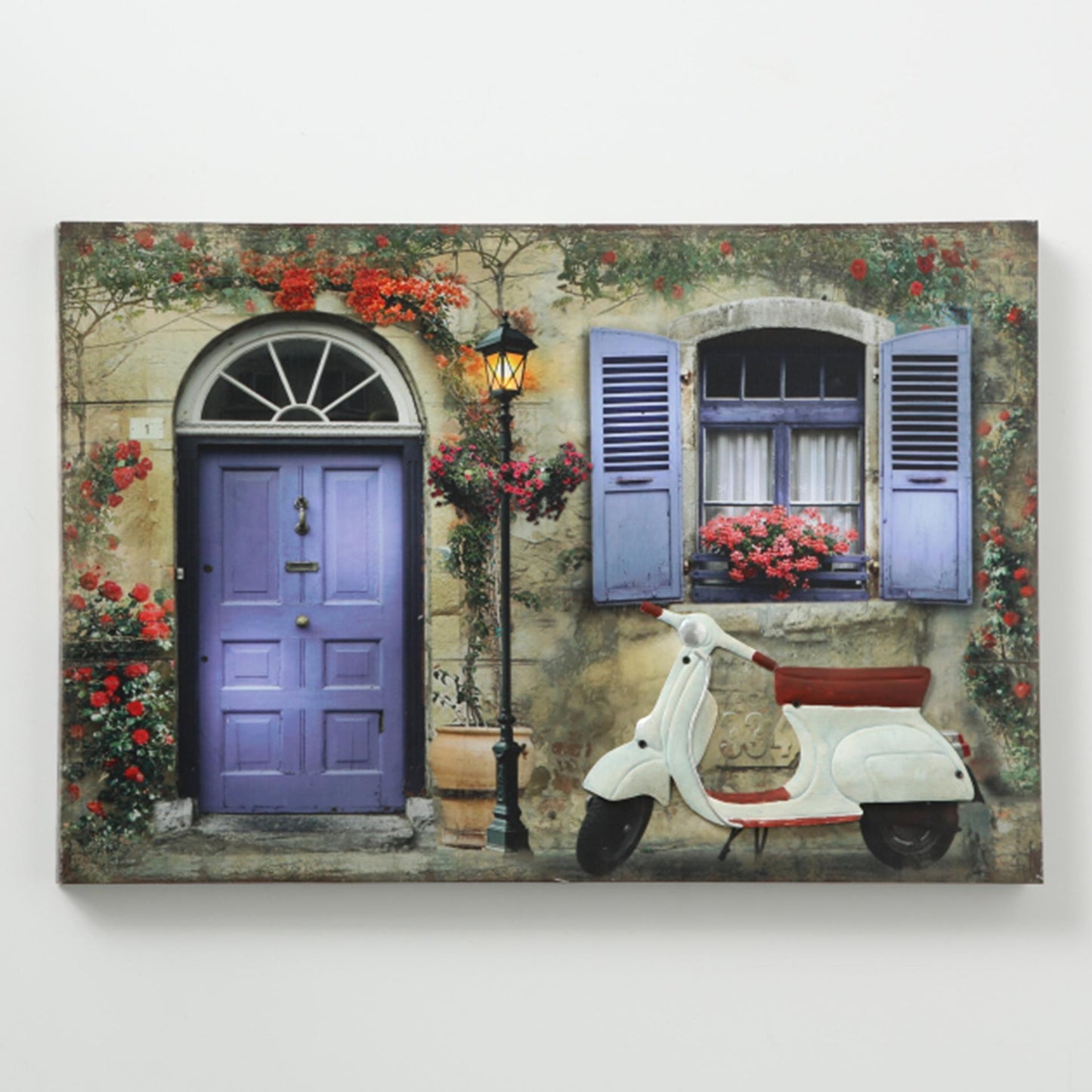 Boltze quadro domestico da parete 1led h40cm