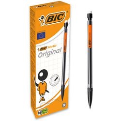 Vulpotlood bic matic 0,7mm hb zwarte houder gum cilp navulbaar