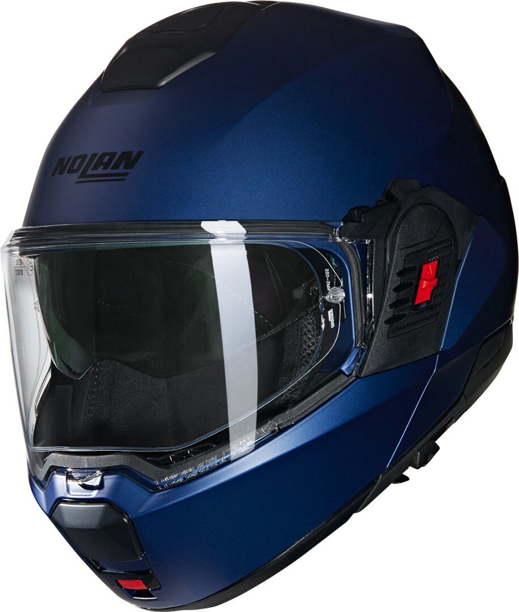 Nolan n120-1 classico nobile 313 diepblauw mat systeemhelm - maat s - helm