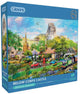 Gibsons - Below Corfe Castle (di Dominic Davison) - 1000 pezzi 68×49 cm (l×a) - puzzle per adulti