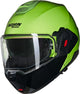 Casco Nolan n120-1 mivedi 329 impulse green negro shiny system - talla m - casco