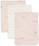 Jollein hydrofiel washandje - 15x20cm - pretty picnic - 3 stuks