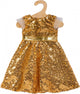 Doll dress Golden Star, 35-45 cm