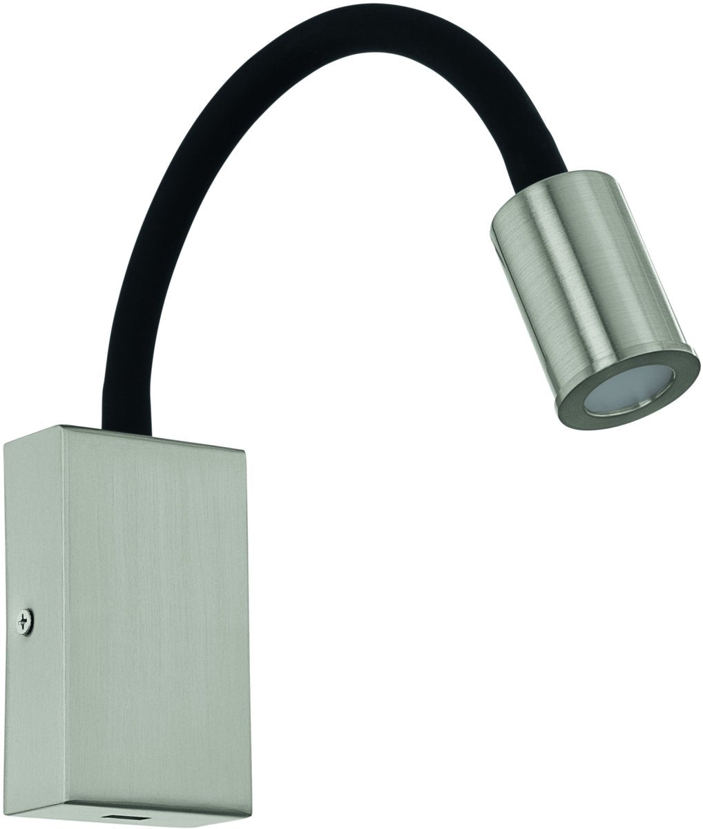 Lampada da parete Eglo tazzoli - LED - 450lm - nichel opaco