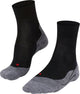 Falke ru4 calcetines de lana antiampollas material funcional para correr mujeres negro - talla 37-38