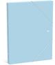 Caja para documentos en color Qc - azul ártico