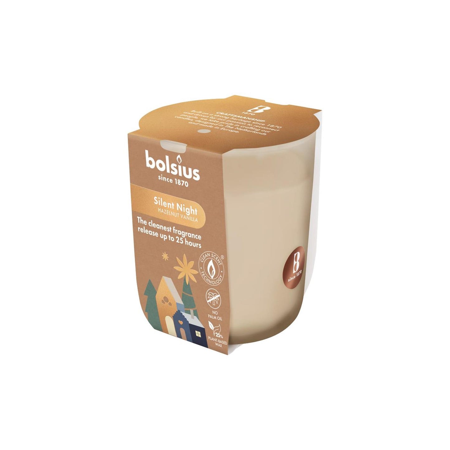 Bolsius bicchiere profumato notte silenziosa 80 73