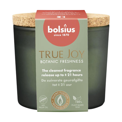 Fragancia de vidrio con corcho 66 83 True Joy Botanic Freshness