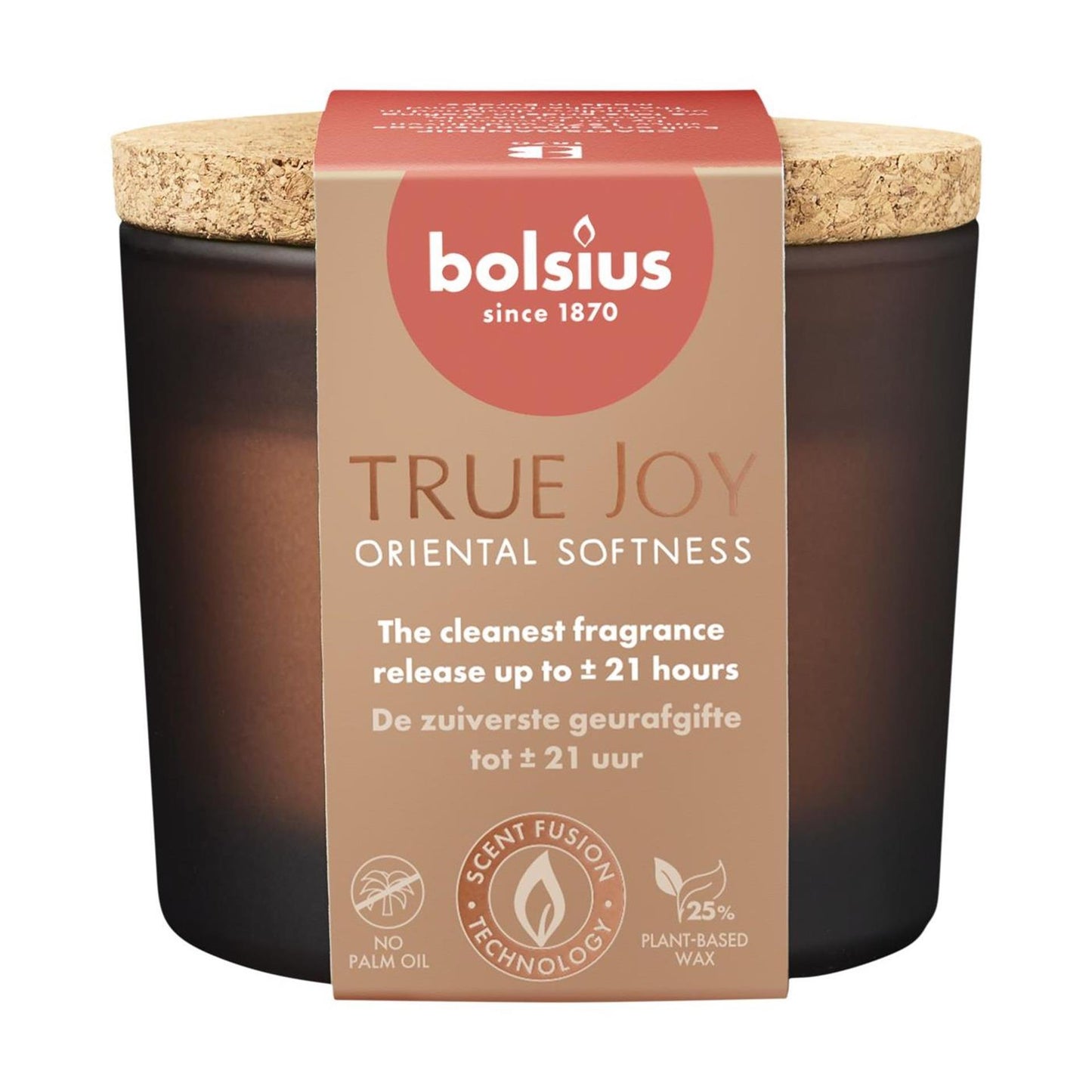 Bolsius geurglas 66 83 oriental softness