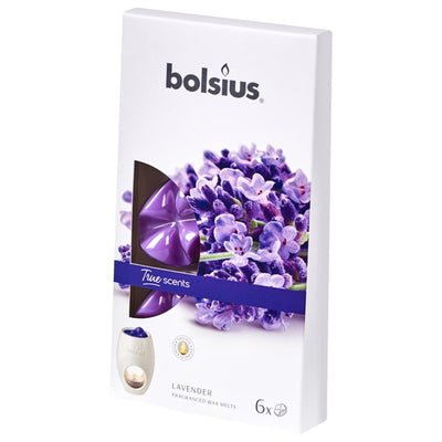 Bolsius cera fusible perfumada lavanda 6uds