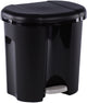 Rotho Rotho duo pedalata bin 2x10l nero