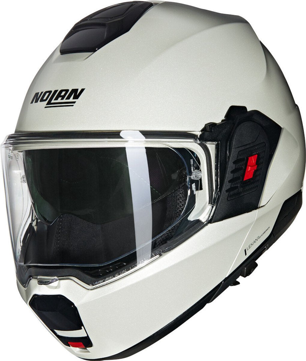 Nolan n120-1 classico nobile 320 pearl glossy systeemhelm - maat xs - helm