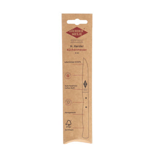 Cuchillo de cocina de pastor recto fsc beech eleva carbono