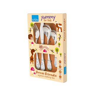 AMEFA AMEFA CHE CHE CHIEDERE FORREST Friends a 4 pezzi Silver