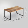 Metaltex york lava kruidenrek 1 etage 19x32x16 cm