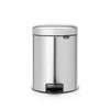 Brabantia Brabantia Newicon Pedal Bin 5L Acero mate