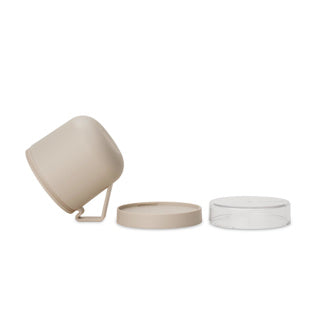 Brabantia tazza da zuppa make take to go - 600 ml - plastica - beige tenue