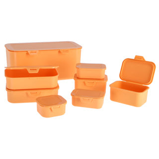 Pic Castolle di stoccaggio alimentare set di 8 assorchi