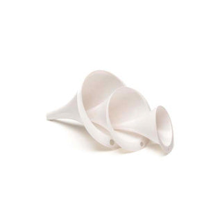 Embudos de cocina para el día a día - Set de embudos de 3 piezas - Accesorios de cocina sin PBA - Embudo de llenado apto para lavavajillas