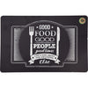 No brand placemat dubbelzijdig pp 420 x 2 mm | 6 stuks