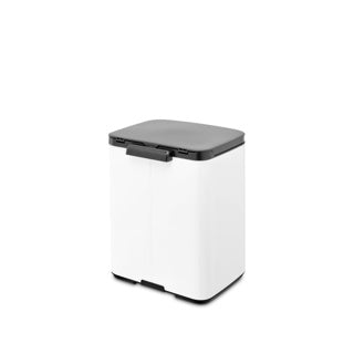 Brabantia Bo Waste Bocket, 7L - Bianco