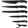 Set de cuchillo Michelino Negro de 6 piezas