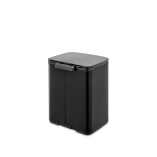 Brabantia Bo Waste Bocket, 7L - Matt Black