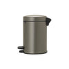 Brabantia Brabantia Newicon Pedal Bin 3L Platinum