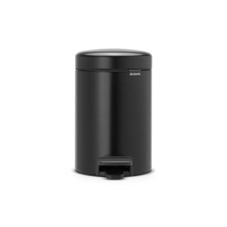 Brabantia Brabantia Newicon Pedal Bin 3L Matte Negro