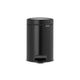 Brabantia Brabantia Newicon Pedal Bin 3L Matte Negro
