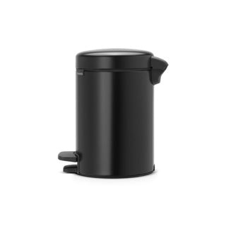 Brabantia Brabantia Newicon Pedal Bin 3L Matte Negro