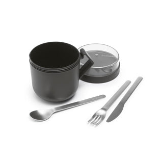 Brabantia preparare la tazza di zuppa 0,6l grigio scuro