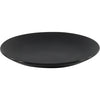 Plato 21cm negro mate | 6 piezas