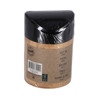 Otras marcas Waste Bin 1L Bamboo Black