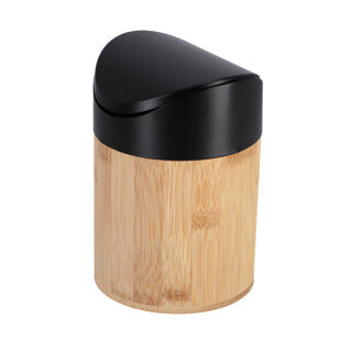 Otras marcas Waste Bin 1L Bamboo Black