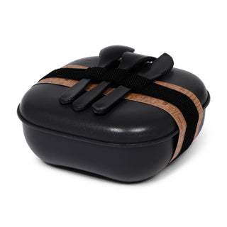 Senza Lunch Box Wheat Straw Negro
