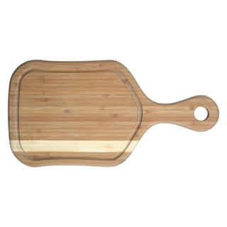 Paleta de tablero de corte de bambú 38x19x2 cm