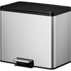 Eko essential duo pedaalemmer 15+15l rvs