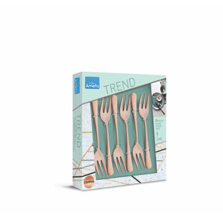 Amefa Pak Fork Copper 6 pezzi